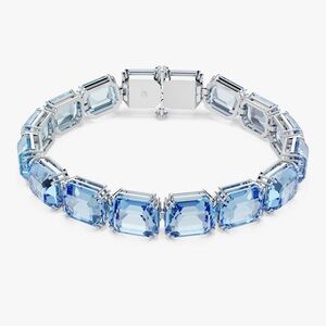 Swarovski Blue matrix tennis Bracelet